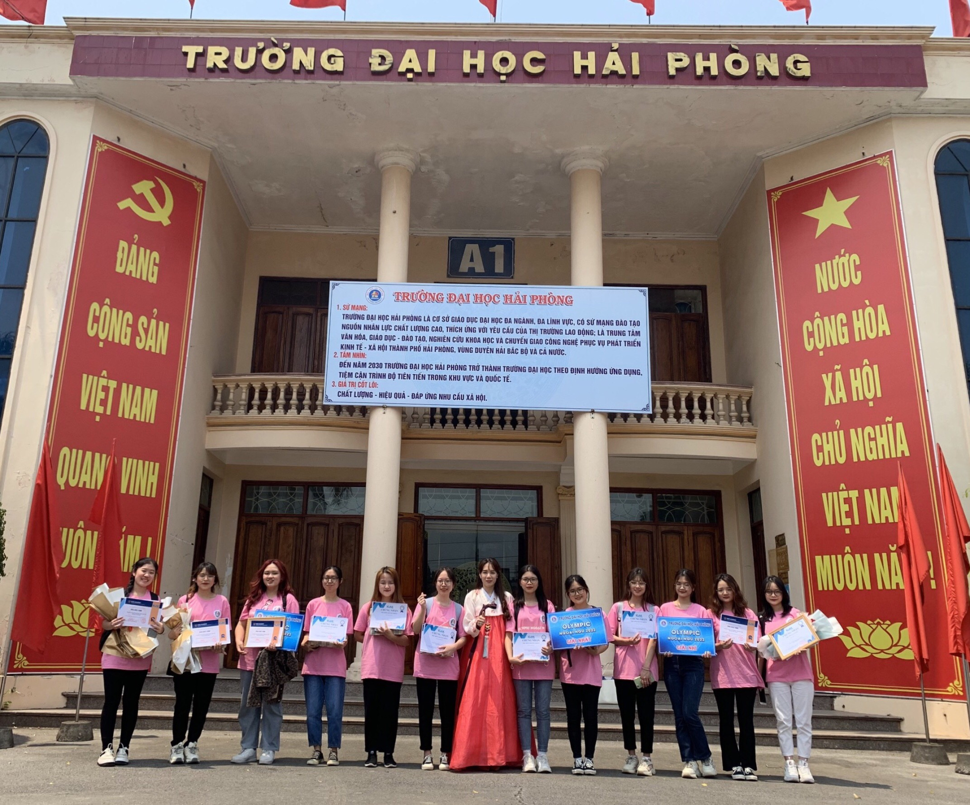 Chương trình Olympic Ngoại ngữ 2022 tại Đại học Hải Phòng