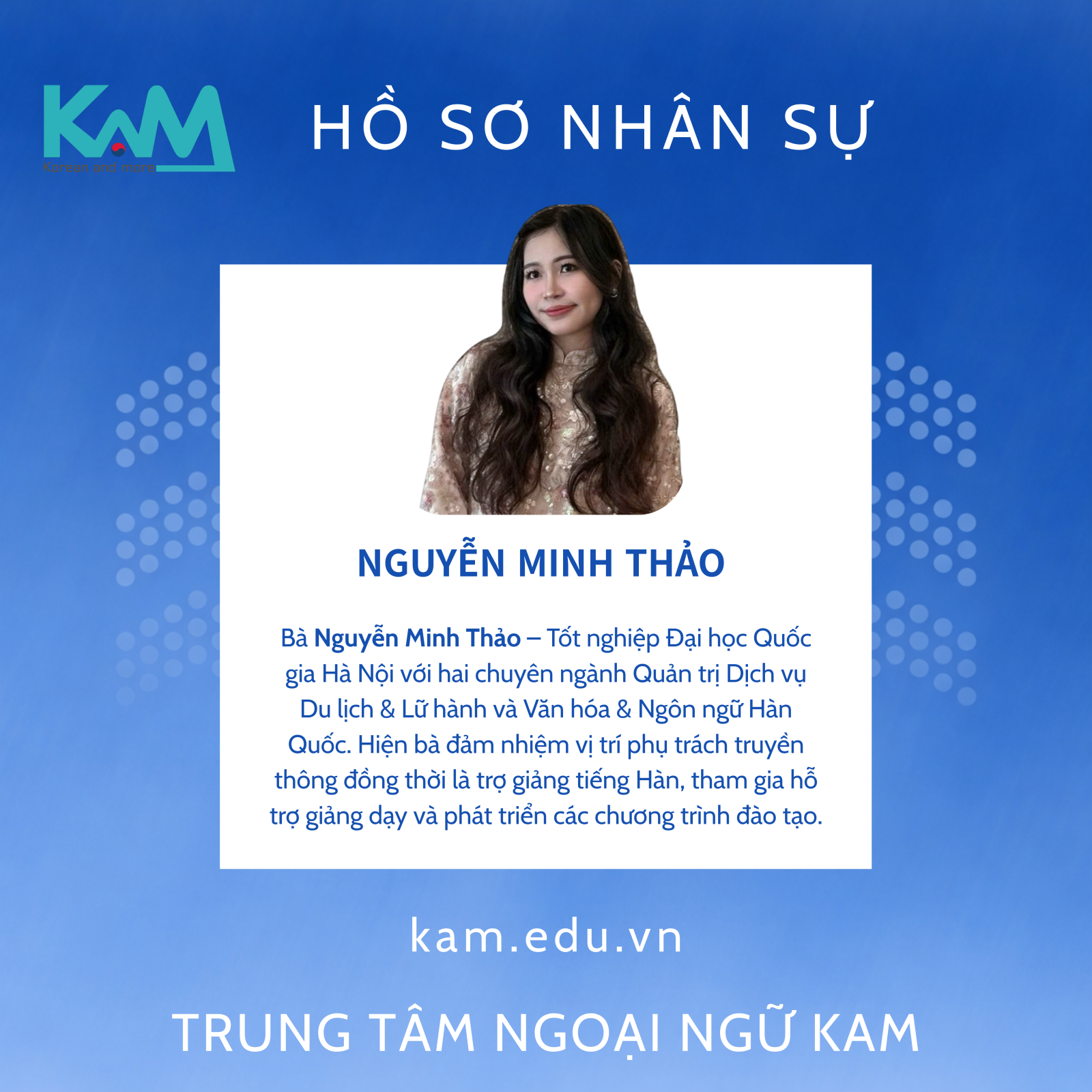 HỒ SƠ NH&Acirc;N SỰ